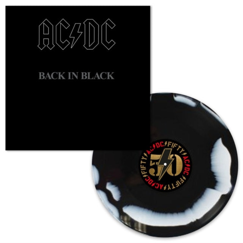 Ac/Dc – Back In Black (Black/White Blend LP Vinyl)