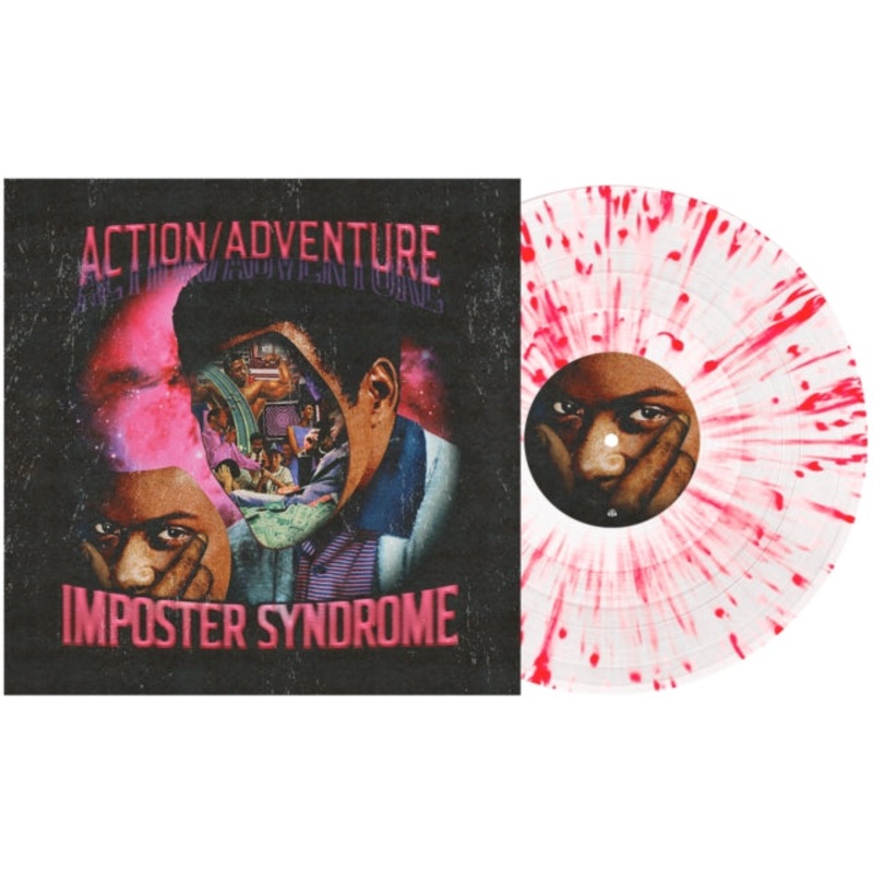 Action/Adventure – Imposter Syndrome (Clear W/ Hot Pink Splatter LP Vinyl)