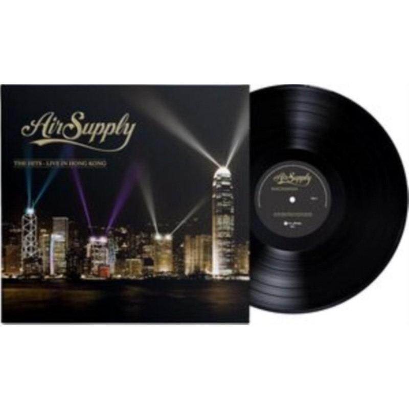Air Supply – Hits – Live In Hong Kong – LP Vinyl