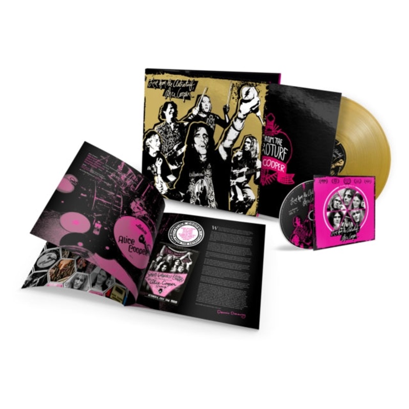 Alice Cooper – Live From The Astroturf (Gold LP Vinyl/DVD)