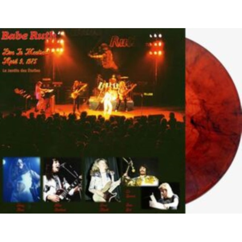 Babe Ruth – Live In Montreal April 9. 1975 (Red Marble LP Vinyl)