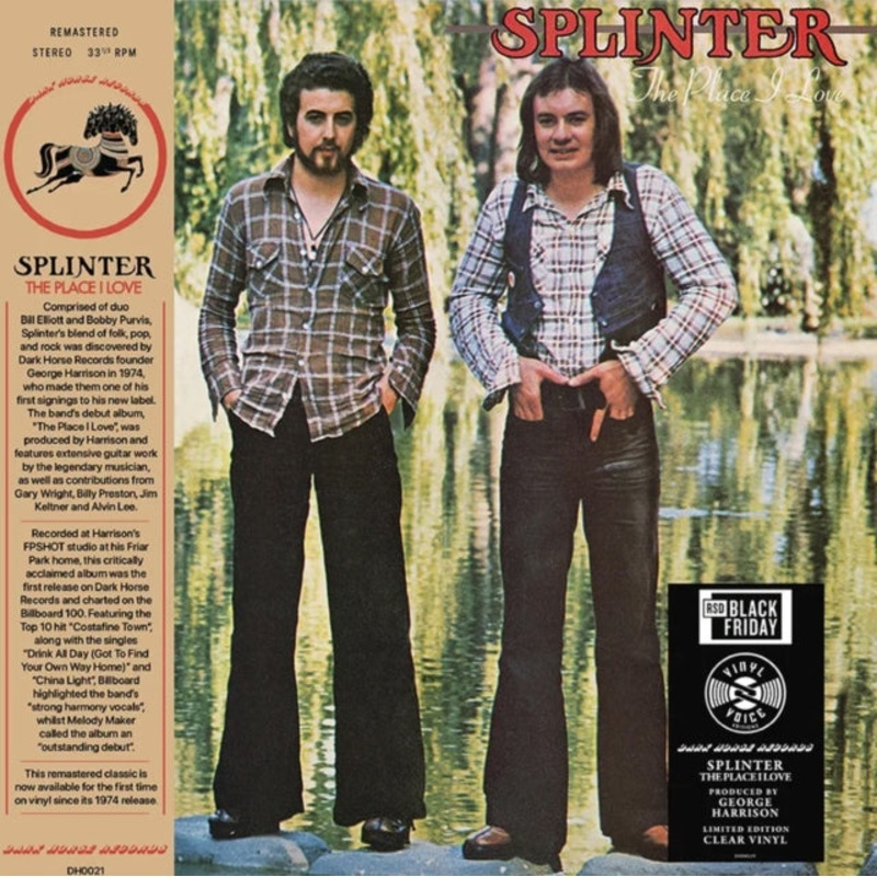 Splinter – Place I Love (Transparent Clear LP Vinyl)