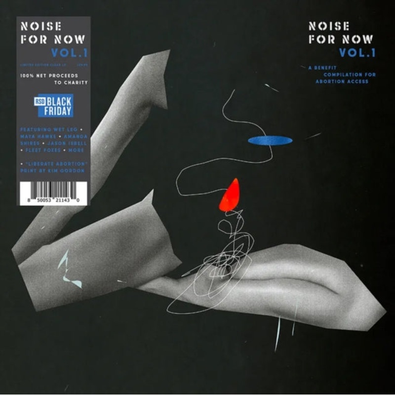 Various Artists – Noise For Now: Volume 1 (Clear LP Vinyl W/ Kim Gordon Deigned Litho)
