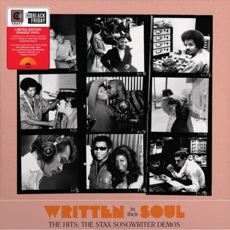 Various Artists – Written In Their Soul  The Hits: The Stax Songwriter Demos (Orange LP Vinyl)