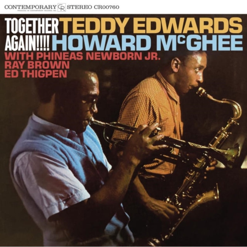 Teddy & Howard Mcghee Edwards – Together Again!!!! (Contemporary Records Acoustic Sounds Series) – LP Vinyl