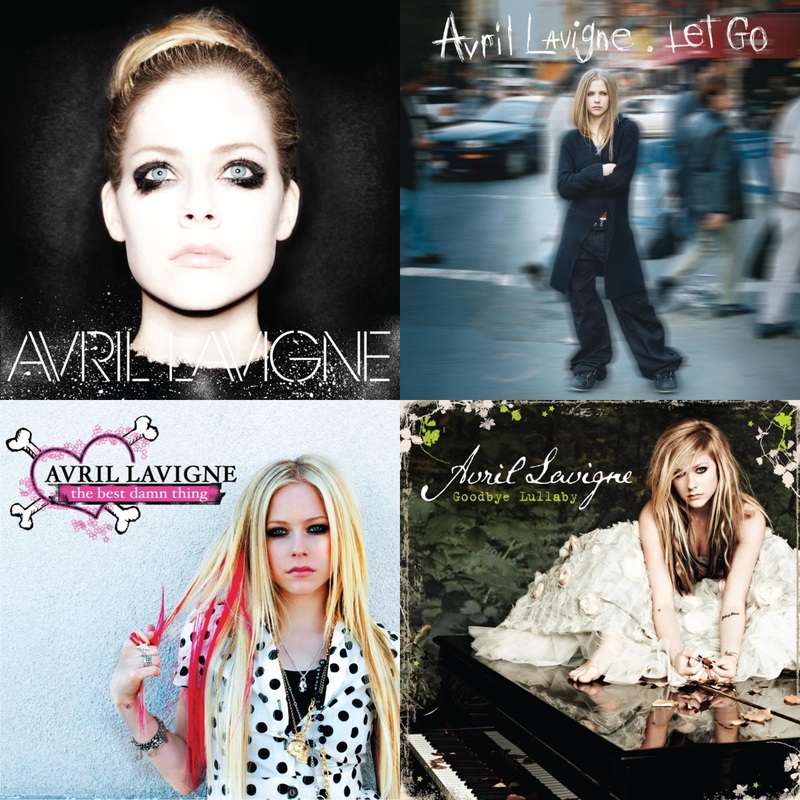 Avril Lavigne – Avril Lavigne (2LP) & Let Go (2LP) & Best Damn Thing (2LP) & Goodbye Lullaby (2LP)