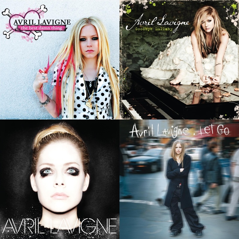 Avril Lavigne – Best Damn Thing (2LP) & Goodbye Lullaby (2LP) & Avril Lavigne (2LP) & Let Go (2LP)