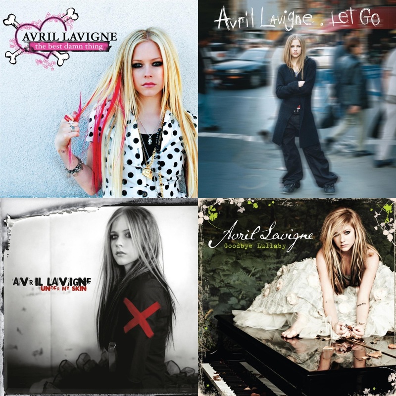 Avril Lavigne – Best Damn Thing (2LP) & Let Go (2LP) & Under My Skin & Goodbye Lullaby (2LP)