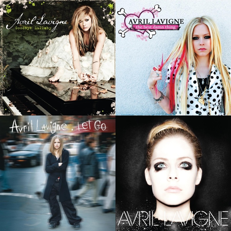 Avril Lavigne – Goodbye Lullaby (2LP) & Best Damn Thing (2LP) & Let Go (2LP) & Avril Lavigne (2LP)