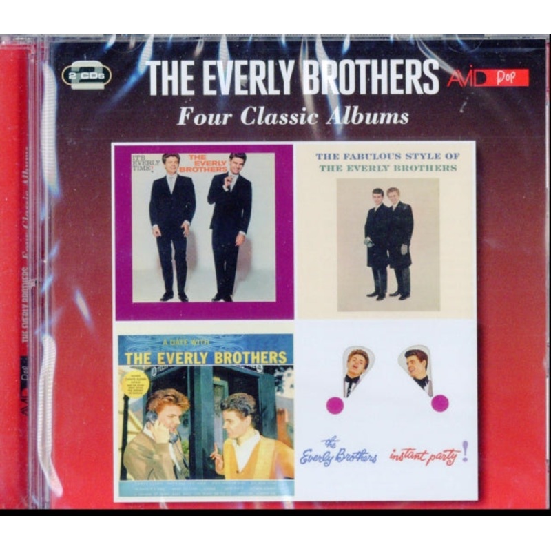 Everly Brothers – It’s Everly Time / Fabulous Style Of / Date With / Instant Party – CD