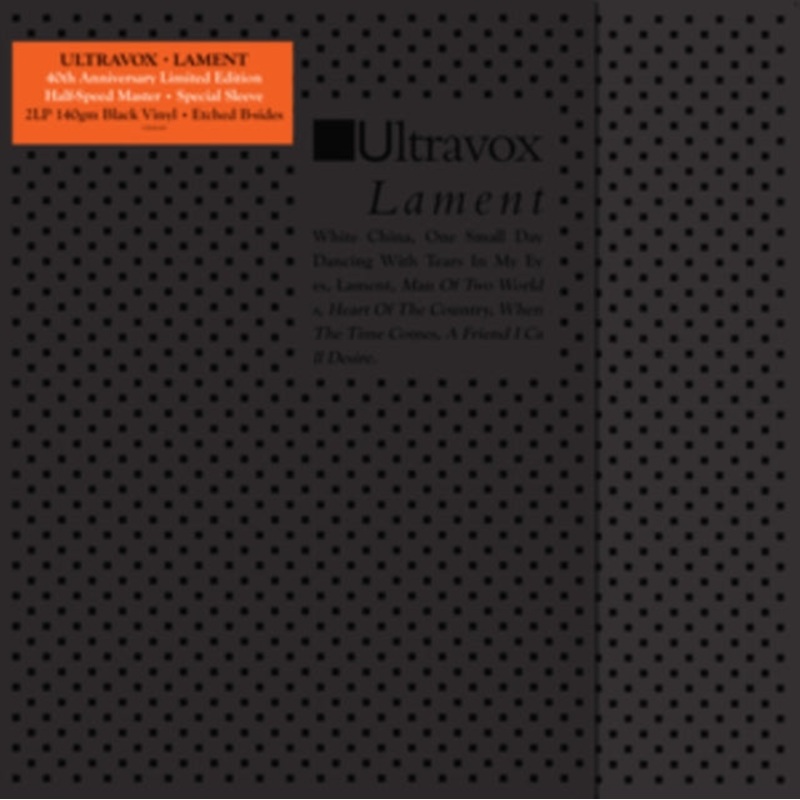 Ultravox – Lament (Deluxe Edition/Limited/40Th Anniversary/2LP)