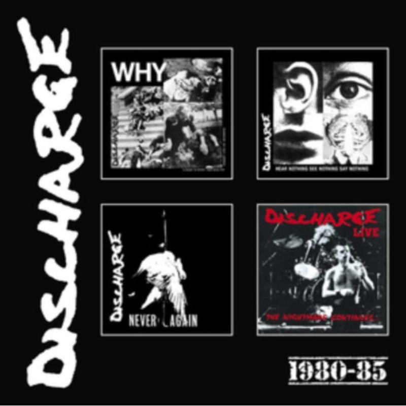 Discharge – 1980-85 (Remastered/4CD Clamshell Box)