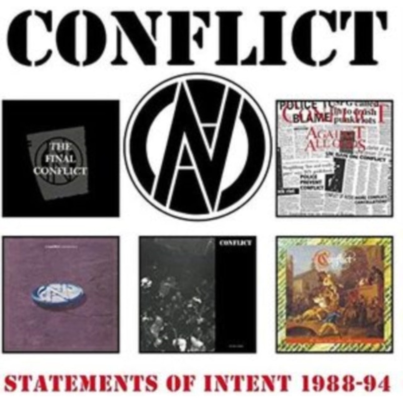 Conflict – Statements Of Intent 1988-94 (5CD Clamshell Box)