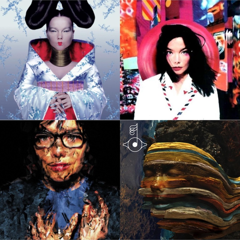 Bjork – Homogenic & Post & Selma Songs & Bastards: Remix – LP Vinyl Bundle