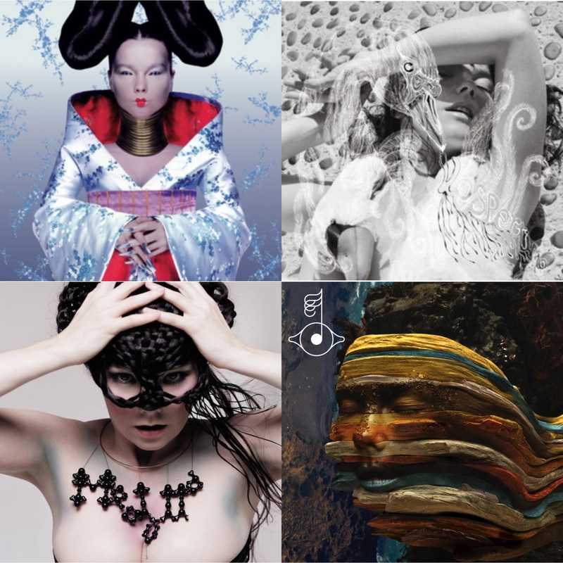 Bjork – Homogenic & Vespertine & Medulla & Bastards: Remix – LP Vinyl Bundle