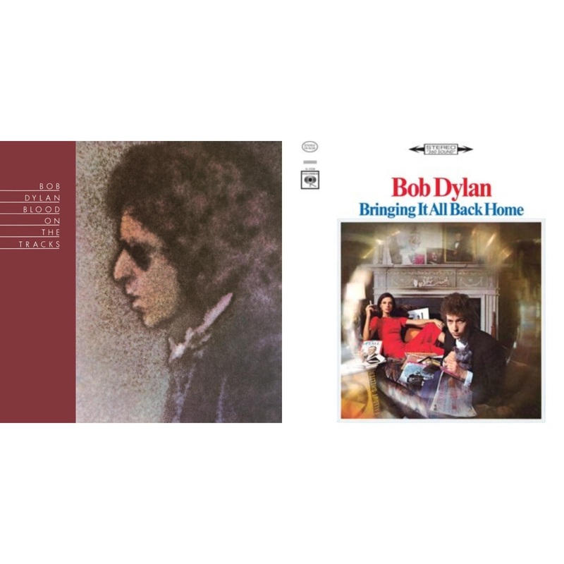 Bob Dylan – Blood On The Tracks (150G/Dl Insert) & Bringing It All Back Home – LP Vinyl Bundle