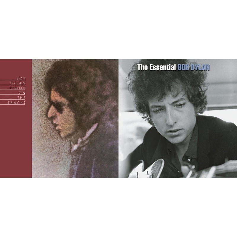 Bob Dylan – Blood On The Tracks (150G/Dl Insert) & Essential Bob Dylan – LP Vinyl Bundle