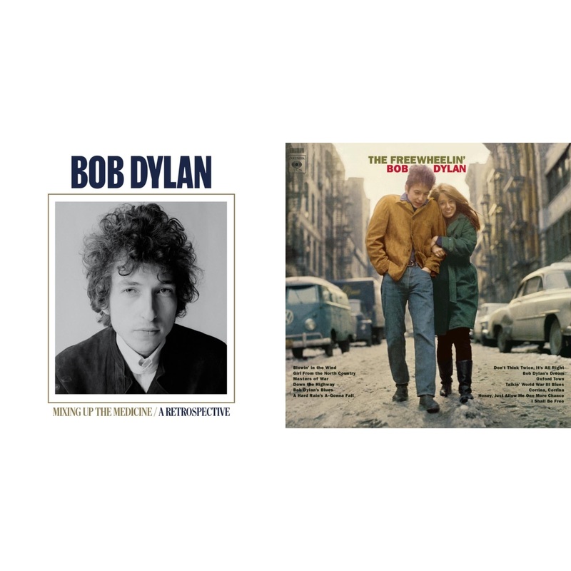 Bob Dylan – Mixing Up The Medicine & Freewheelin Bob Dylan (140G/Dl Code) – LP Vinyl Bundle