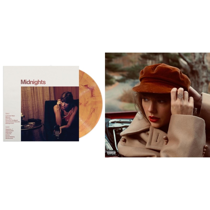 Taylor Swift – Midnights (X) (Blood Moon LP Vinyl) & Red (Taylor’s Version) (4LP)