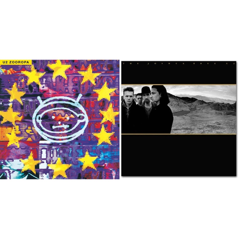 U2 – Zooropa (Transparent Yellow/2LP) & Joshua Tree