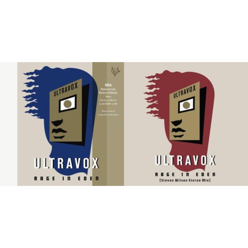 Ultravox – Rage In Eden (40Th Anniversary/Half-Speed Master) & Rage In Eden (Steven Wilson Stereo Mix) (2LP)