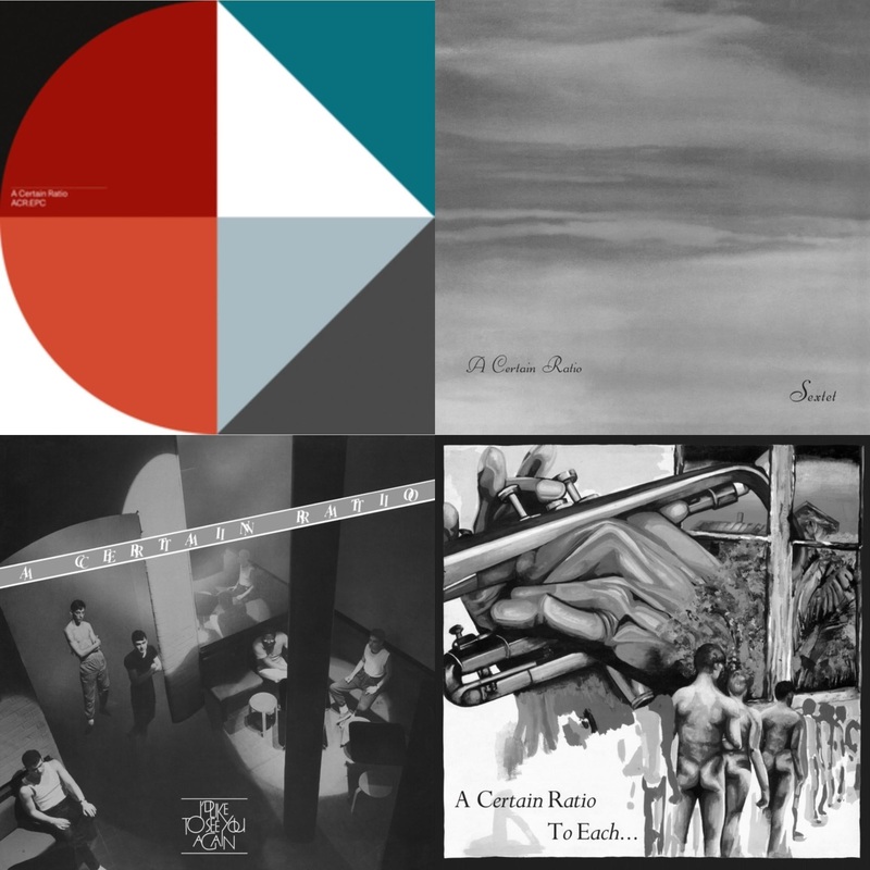 A Certain Ratio – Acr:Epc (Limited Edition/Cornflour Blue LP Vinyl) & Sextet (Limited Edition White LP Vinyl) & I’d Like To See You Again (Limited Edition White LP Vinyl) & Acr Loco (Limited Edition Color LP Vinyl)
