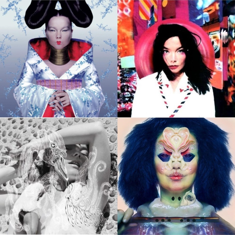 Bjork – Homogenic & Post & Vespertine & Utopia – LP Vinyl Bundle