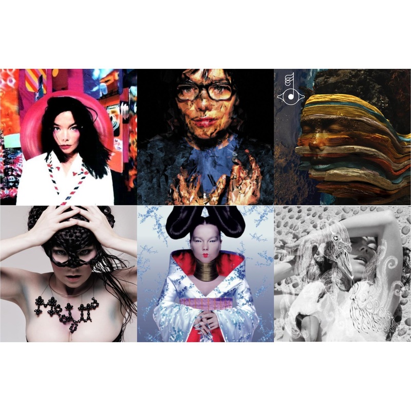 Bjork – Post & Selma Songs & Bastards: Remix & Medulla & Homogenic & Vespertine – LP Vinyl Bundle