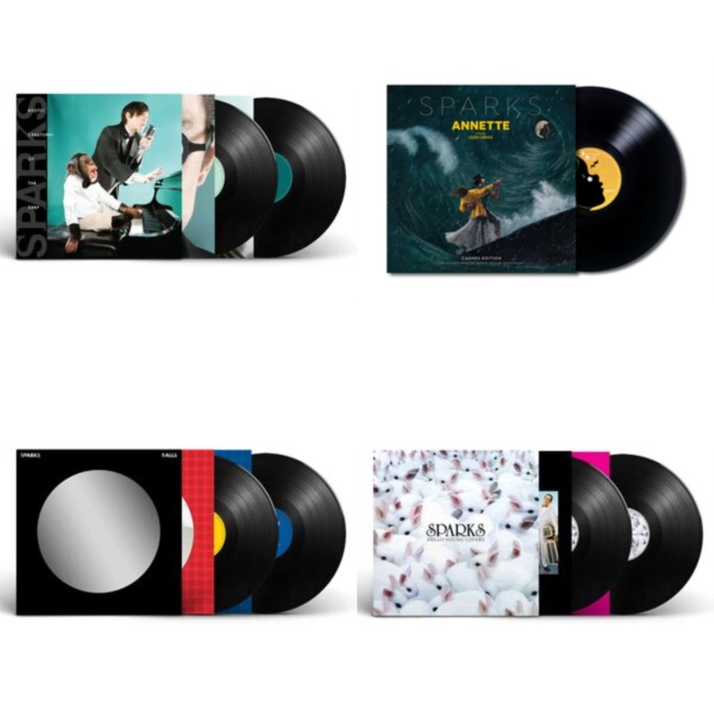 Sparks – Exotic Creatures Of The Deep (2LP) & Annette & Balls (2LP) & Hello Young Lovers (2LP)