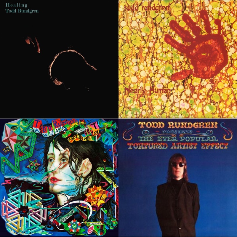Todd Rundgren – Healing (Clear LP Vinyl/Translucent Blue 7Inch) & Nearly Human (180G/Translucent Yellow LP Vinyl/Limited Tour Edition) & Wizard A True Star (Transparent Magenta Vinyl/Limited/2LP/Tour Edition/Gatefold Cover/180G) & Ever Popular