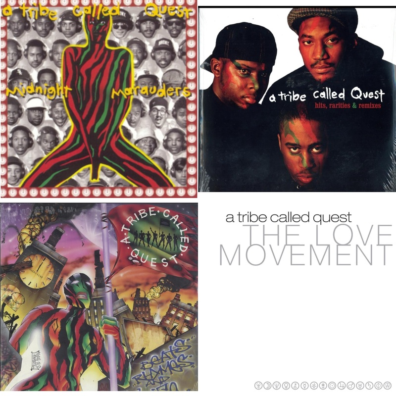 Tribe Called Quest – Midnight Marauders & Hits, Rarities & Remixes & Beats Rhymes & Life & Love Movement (X) (3LP)
