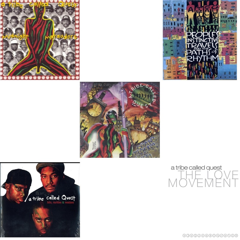 Tribe Called Quest – Midnight Marauders & Hits, Rarities & Remixes & Beats Rhymes & Life & Peoples Instinctive Travels & Paths Of Rhythm & Love Movement (X) (3LP)