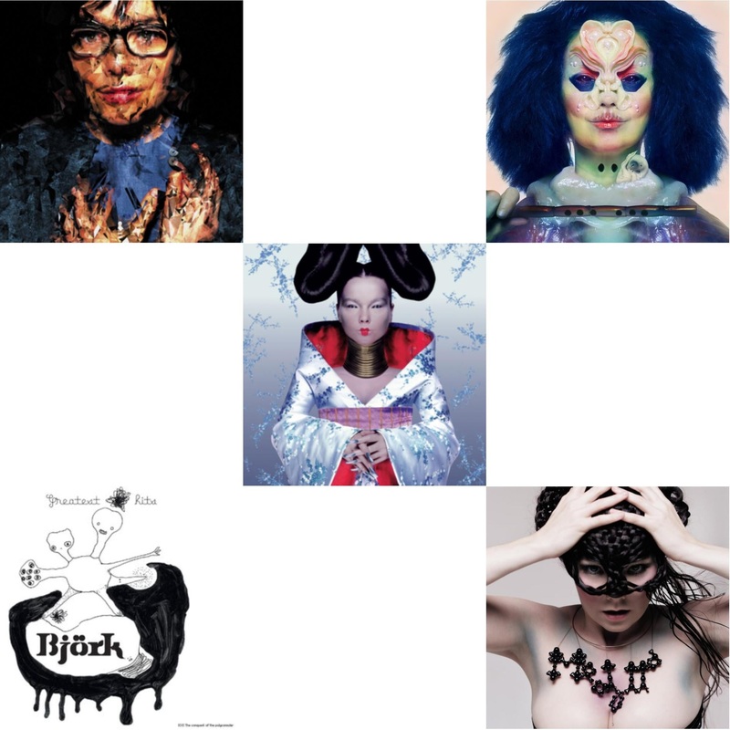Bjork – Selma Songs & Greatest Hits & Homogenic & Utopia & Medulla – LP Vinyl Bundle