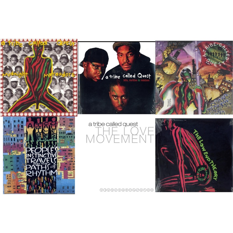 Tribe Called Quest – Midnight Marauders & Hits, Rarities & Remixes & Beats Rhymes & Life & Peoples Instinctive Travels & Paths Of Rhythm & Love Movement (X) (3LP) & Low End Theory
