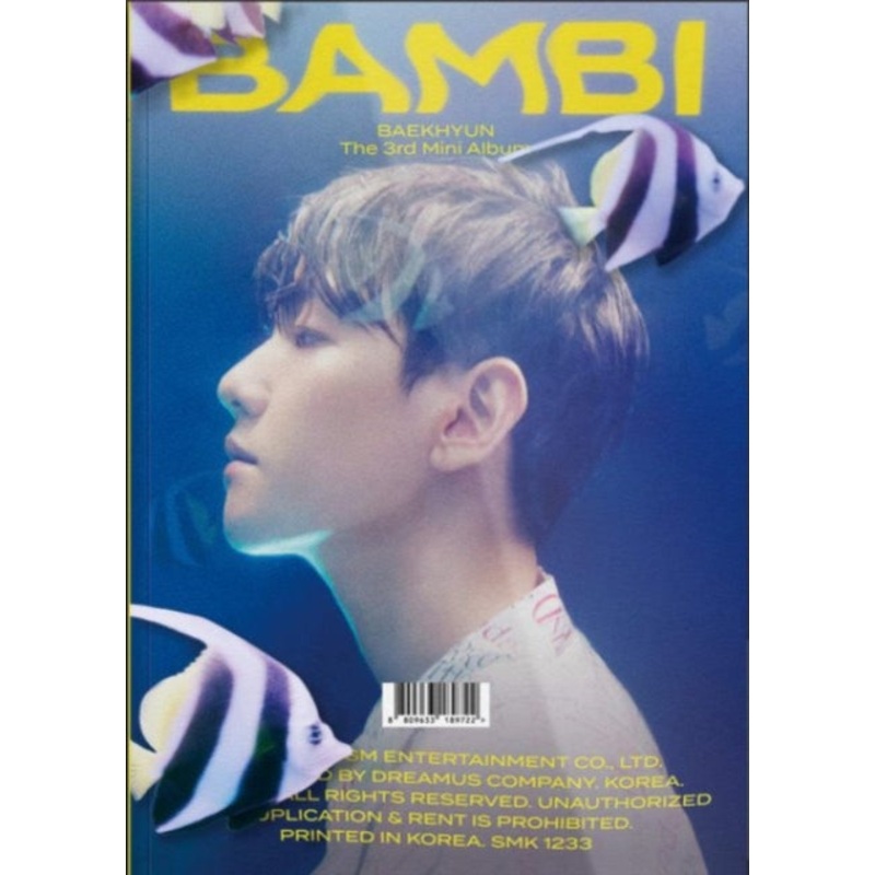 Baek Hyun – Bambi (3Rd Mini Album) (Photo Book Ver.) – CD