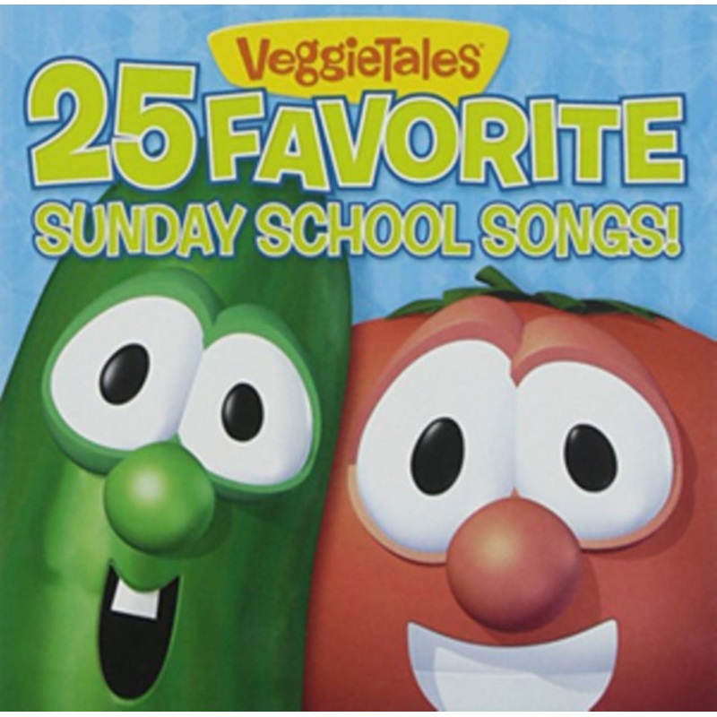 Veggietales – 25 Favorite Sunday School Songs – CD