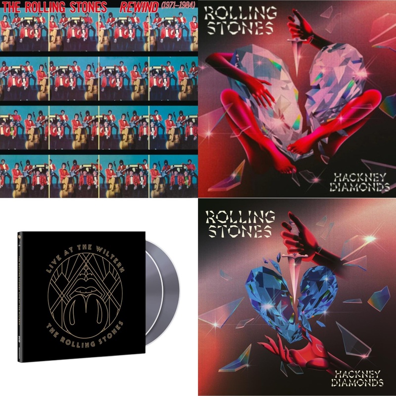 Rolling Stones – Rewind (1971-1984) (Super High Material CD) & Hackney Diamonds & Live At The Wiltern (2CD) & Hackney Diamonds (Live Edition) (2CD)