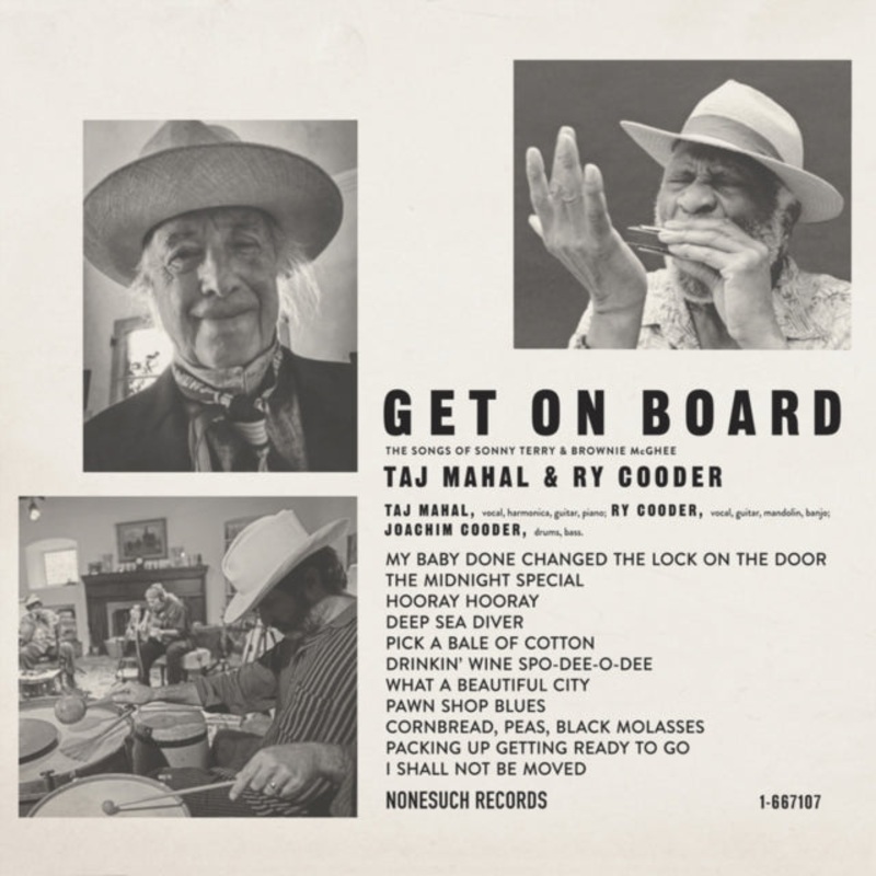 Taj Mahal & Ry Cooder – Get On Board – CD
