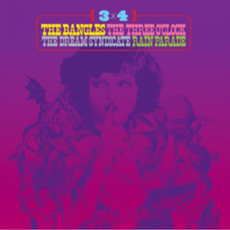 Various Artists – 3 X 4 (2LP/Psychedelic Swirl Vinyl)