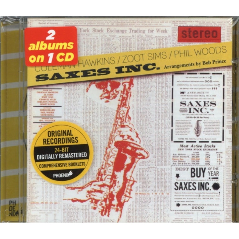 Coleman Hawkins – Saxes Inc – CD