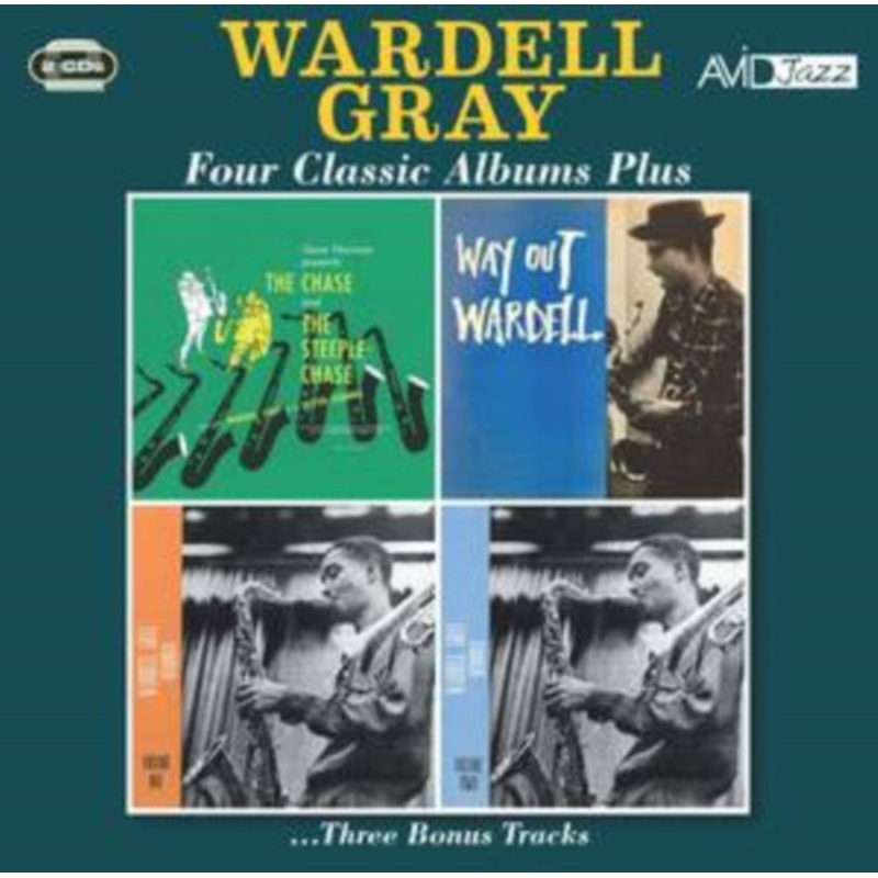 Wardell Grey – Chase & The Steeplechase / Way Out Wardell / Memorial Album: Vol. 1 / Memorial Album: Vol. 2 – CD