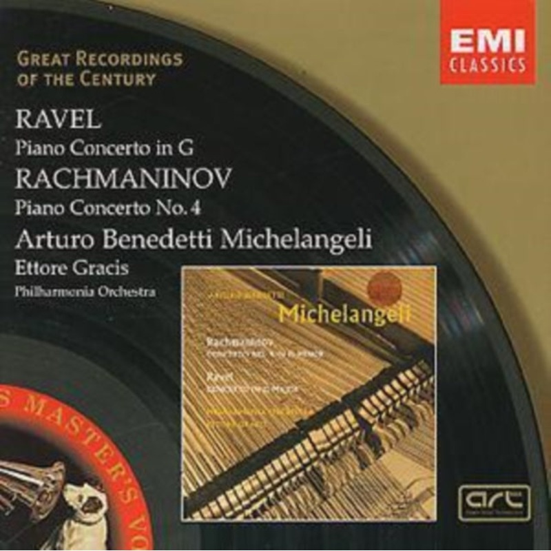 Arturo Benedetti Michelangeli – Ravel & Rachmoninov: Piano Concertos – CD
