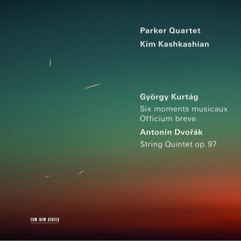 Parker Quartet; Kim Kashkashian – Kurtag: Six Moments Musicaux; Officium Breve / Dvorak: String Quintet Op. 97 – CD