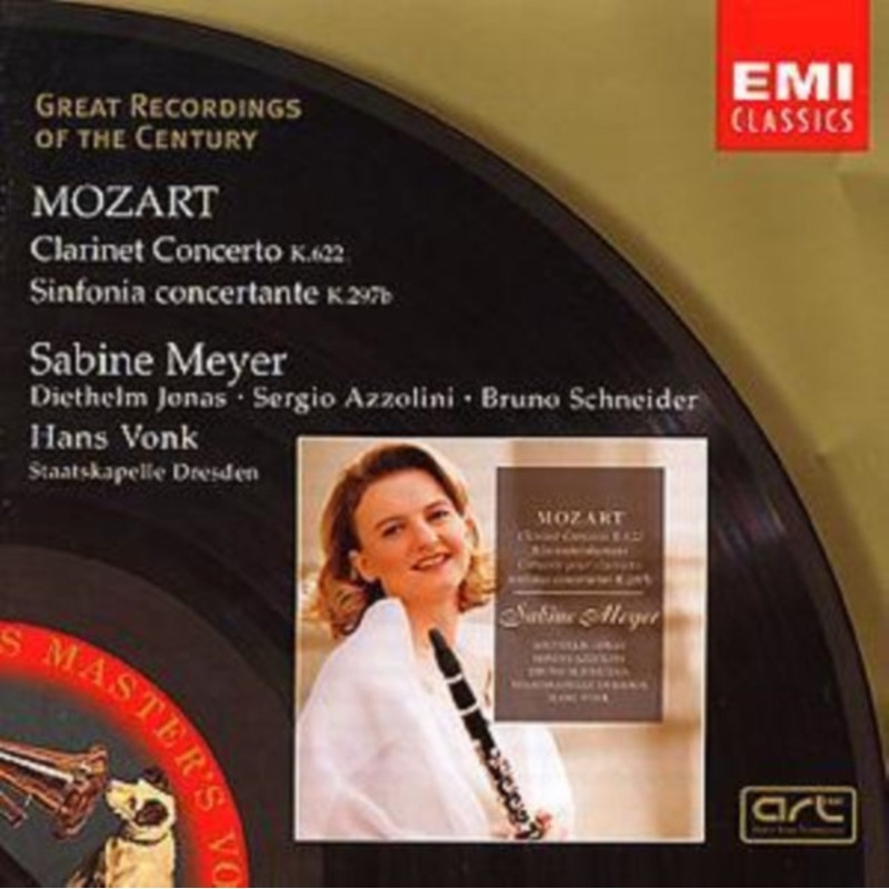 Sabine/Staatskapelle Dresden/Hans Vonk Meyer – Mozart: Clarinet Cto  K622/Sinfonia Concertante – CD