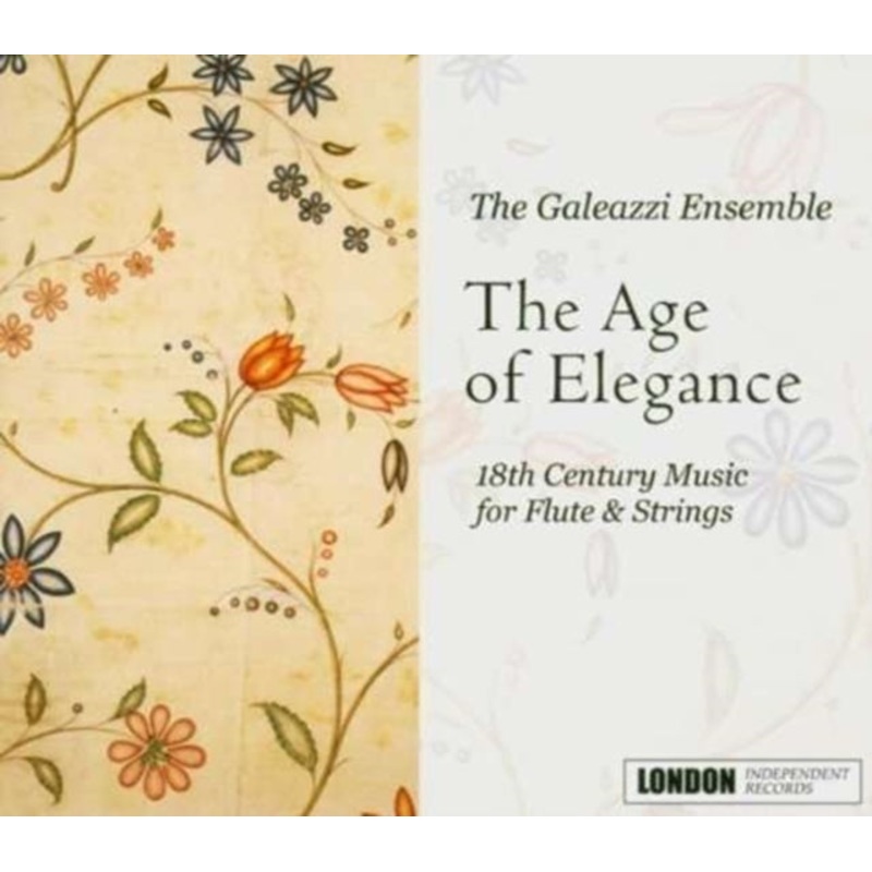 Various Artists – Age Of Elegance: Eighteenth Century Music For Flute & Strings – CD