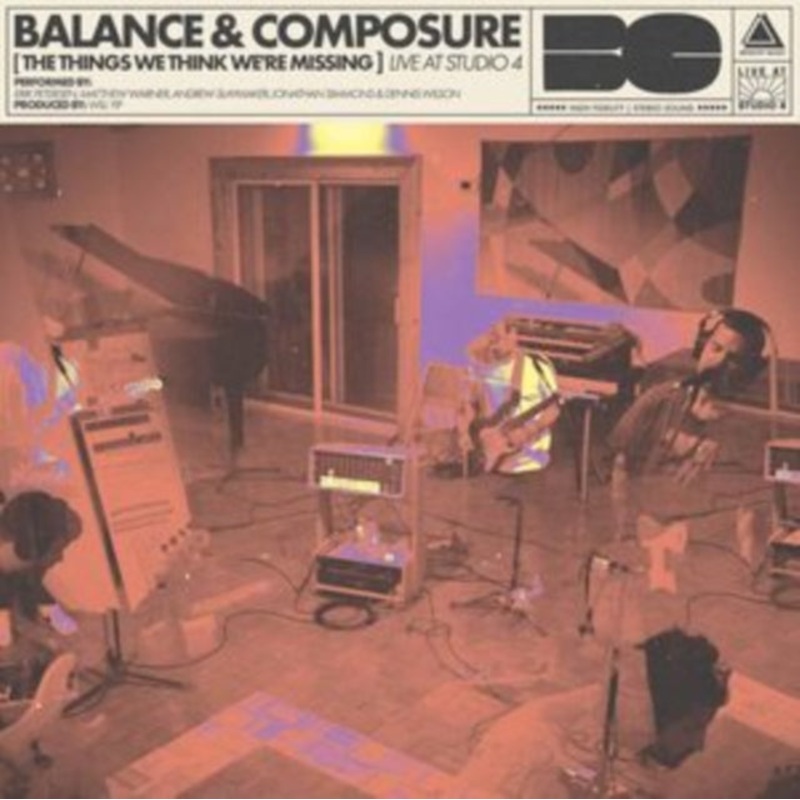 Balance & Composure – Things We Think We’re Missing Live At Studio 4 (Pink W/ Purple & Cream Swirl LP Vinyl)