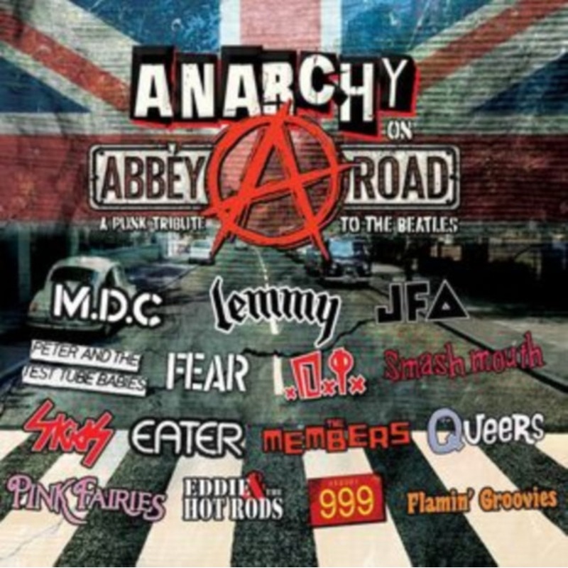 Various Artists – Anarchy On Abbey Road – A Punk Tribute To The Beatles (Red Marble LP Vinyl)