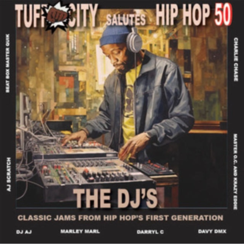 Various Artists – Tuff City Salutes Hip Hop 50: The Dj Jams (Half Red/Half Blue LP Vinyl/7Inch)