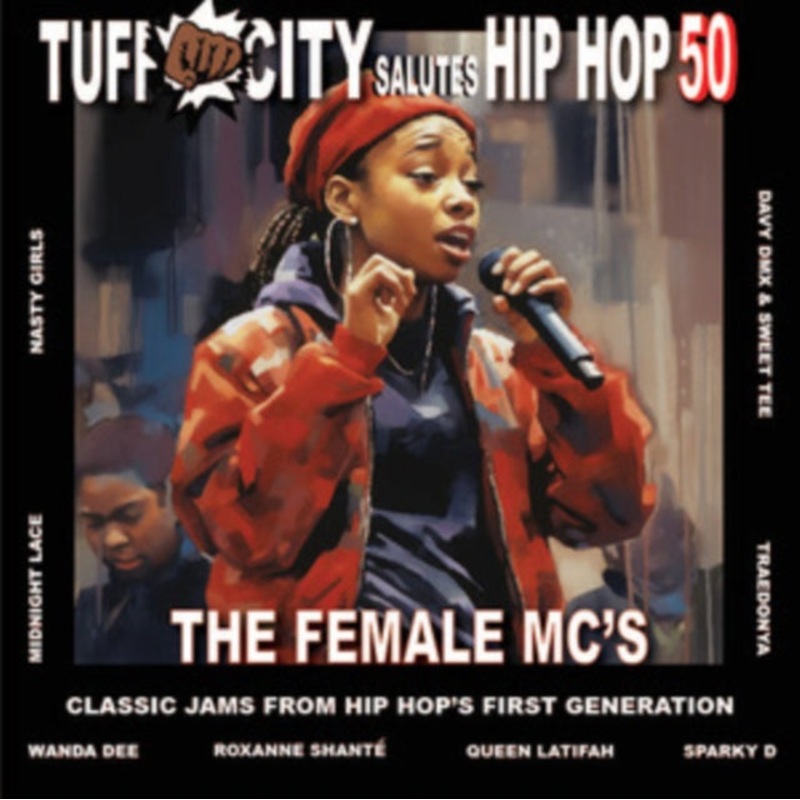 Various Artists – Tuff City Salutes Hip Hop 50: The Female Mc’s (Half Red/Half Orange LP Vinyl/7Inch)
