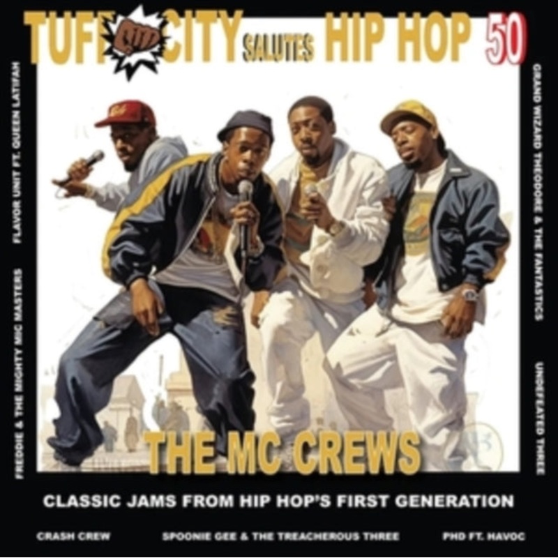 Various Artists – Tuff City Salutes Hip Hop 50: The Mc Crews (Half Red/Half Gold LP Vinyl/7Inch)